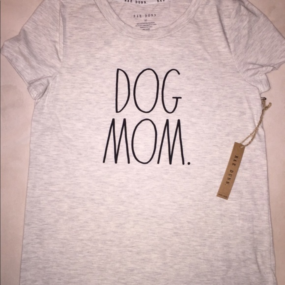 Rae Dunn DOG MOM Shirt